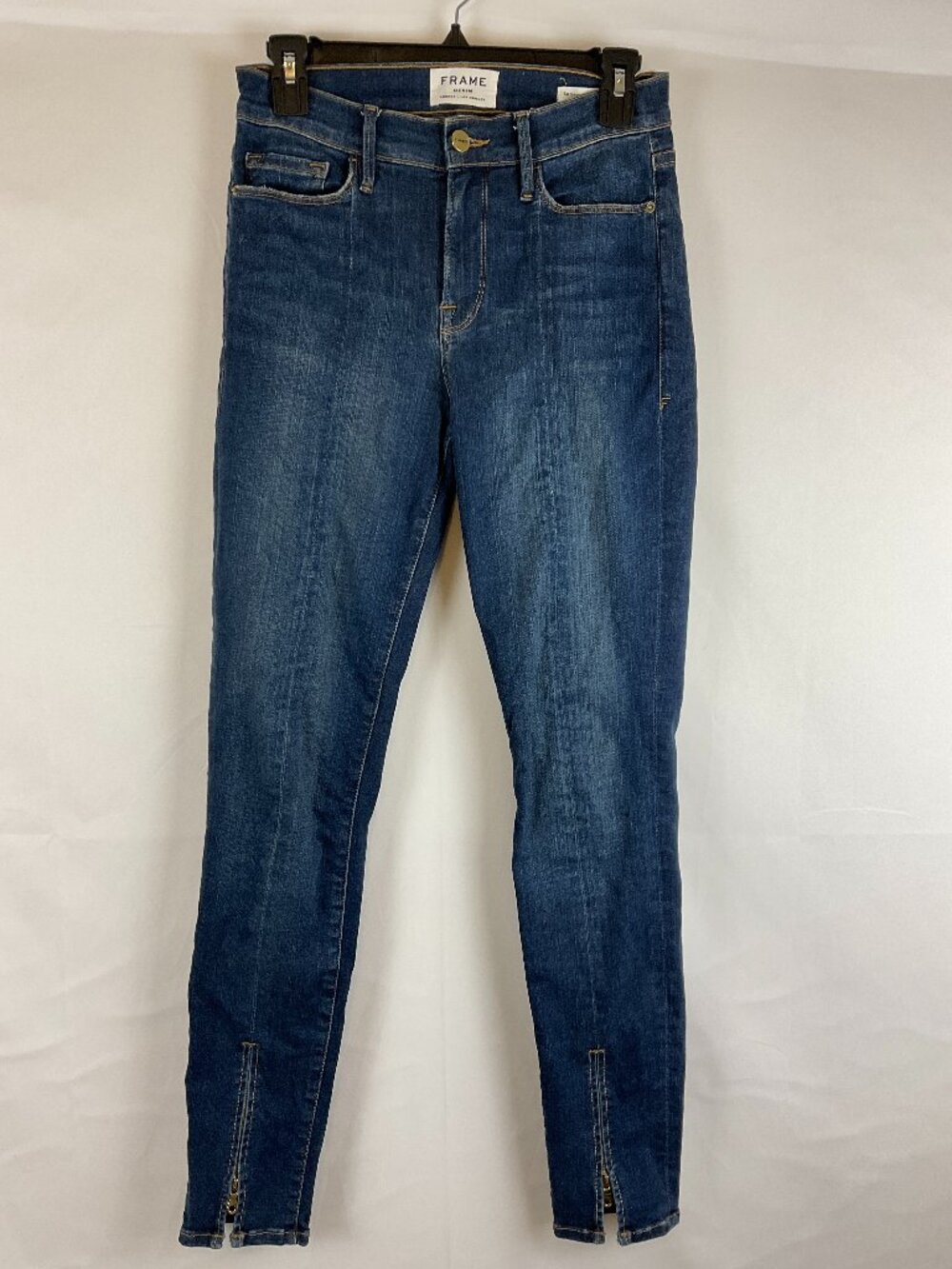 Frame Denim Le Skinny Jeanne Jeans 28 Blue